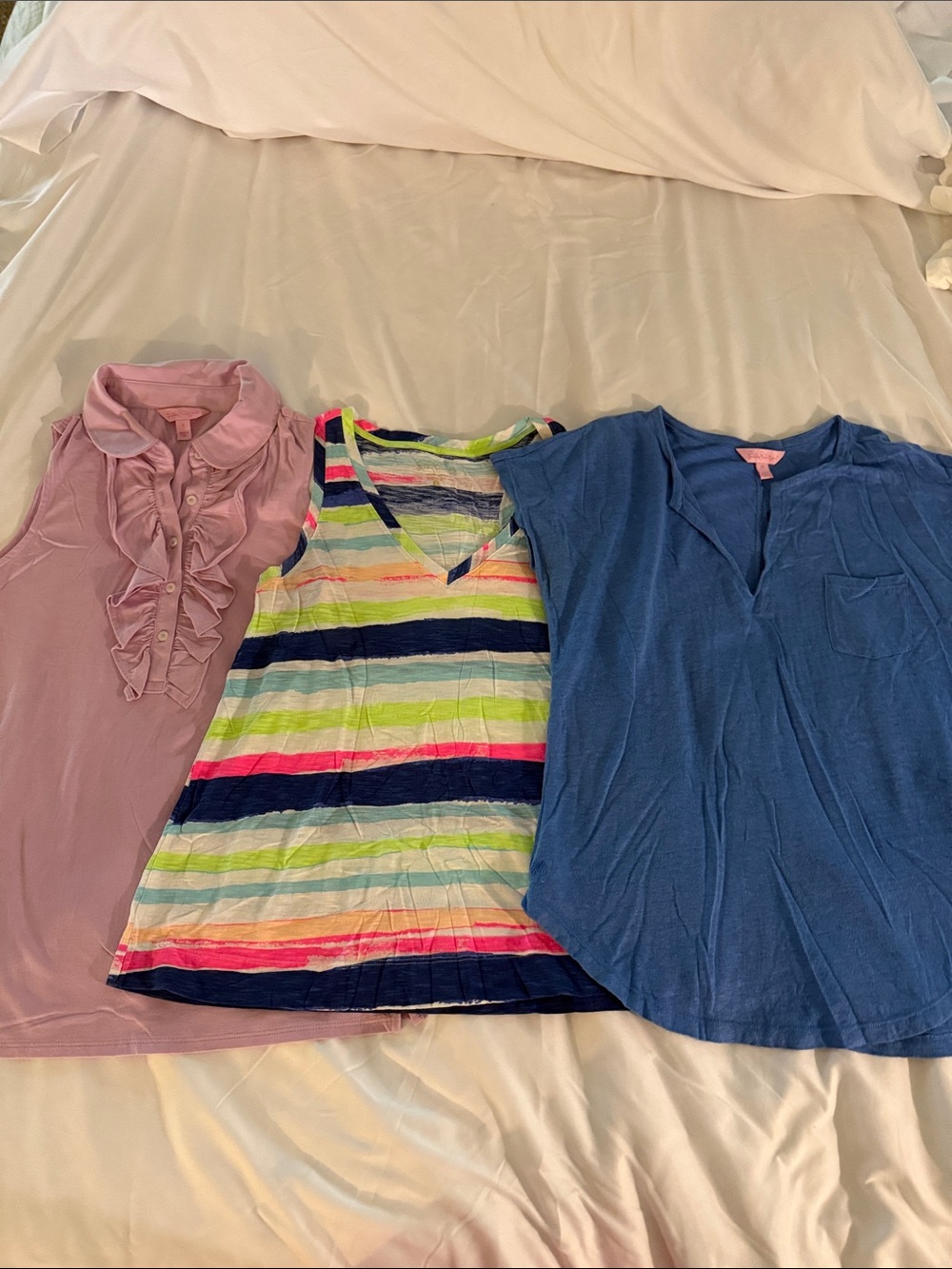 Set of three Lilly Pulitzer Tops
